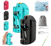 Gienslru Automatic Fishing Knot Tying Tool, 2026 New Easy Cast Knot Tying Tool, Portable Electric Lure GT Knotter for PE Line and Leader Knots, Quick Hook Tier for Saltwater Fishing Anglers (C-1)