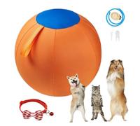 Gienslru Giant Herding Ball for Dogs, Extra Large Dog Balls for Outdoor Exercise and Mental Stimulation, Durable Interactive Toy for Border Collies (B, 25cm/9.8inch)