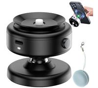 Gienslru Joyye 360 Rotatable Car Magnetic Phone Holder, Car Electric Suction Cup Vacuum Magnetic Phone Holder, N52 Strong Magnet, for Windshield, Dashboard, Kitchen, Bedroom, Office (Black)