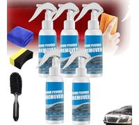 Gienslru Ouhoe Spray dérouilleur de fer, spray décapant de poudre de fer, spray anti-rouille multifonction, spray anti-rouille de voiture Ouhoe, spray décapant instantané de la rouille Ouhoe (5