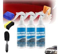 Gienslru Ouhoe Spray dérouilleur de fer, spray décapant de poudre de fer, spray anti-rouille multifonction, spray dérouillé de voiture Ouhoe, spray dérouillé instantané de rouille, dissolvant en