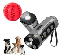 Gienslru Solavie Barkstop Appareil anti-aboiement à ultrasons pour chien avec LED, appareil anti-aboiement à ultrasons avec 3 ondes sonores, maître de repos professionnel, entraînement doux à