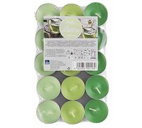 Gies - Bougies chauffe-plat, parfumées, 3 couleurs, Gingembre, 4 heures de combustion, Décoration, Hiver