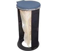 Gies Support Sac Poubelle Ecoline pour Sacs Poubelle Jusqu'À Env. 120 Litre Noir