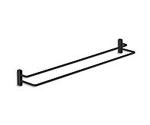 Giese 11832-14 Badetuchhalter présentoir à gâteaux en 2 parties, noir mat