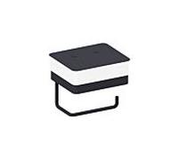 Giese Gifix 21 WC Duo 21770-14 pour papier toilette humide, avec porte-papier, noir mat