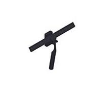 Giese Gifix crochet 21025-14 avec extracteur de verre, noir mat