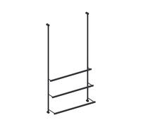 Giese Server Porte-serviettes de bain pour paroi en verre, 30856-14,