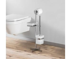 Giese Solid Porte-brosse WC avec brosse, 31789-02,