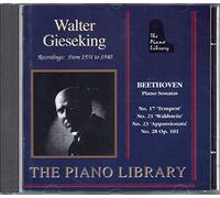 Gieseking,Walter - Klaviersonaten 17,21,23,28 [Import]