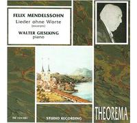 Gieseking,Walter - Lieder Ohne Worte [Import]