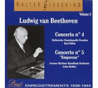 Gieseking, Walter - Vol. 3-Plays Beethoven CT Pno