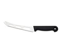 Giesser depuis 1776 - fabriqué en Allemagne - Couteau à fromage noir, Basic Black, lame 15 cm, antidérapant, couteau à fromage à pâte molle lavable au lave-vaisselle, inoxydable