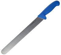 Giesser depuis 1776 - fabriqué en Allemagne - Couteau à jambon bleu, Basic Blue, lame 25 cm, antidérapant, couteau à trancher tranchant lavable au lave-vaisselle, inoxydable