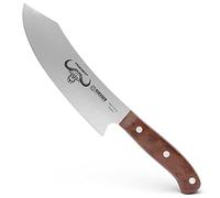 Giesser depuis 1776 - fabriqué en Allemagne - couteau de chef 20 cm Arbre de vie, PremiumCut Chefs No 1, couteau de cuisine, thuya, manche en bois, inoxydable, couteau à griller allemand tranchant