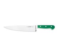 Giesser depuis 1776 - fabriqué en Allemagne - couteau de chef forgé vert Skyline Green, 23 cm, couteau de cuisine riveté, inoxydable, passe au lave-vaisselle