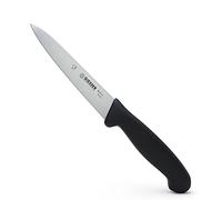 Giesser depuis 1776 - fabriqué en Allemagne - couteau utilitaire noir, Basic Black, lame 13 cm, antidérapant, petit Couteau de cuisine tranchant, lavable au lave-vaisselle, inoxydable