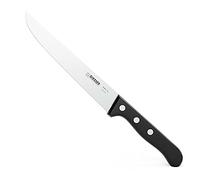 Giesser depuis 1776 - fabriqué en Allemagne - Couteau utilitaire riveté Classic, 16 cm, noir, couteau de cuisine tranchant, antidérapant, passe au lave-vaisselle
