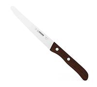 Giesser depuis 1776 - fabriqué en Allemagne - petit couteau utilitaire avec manche en bois antidérapant Kotibe, 11 cm, inoxydable, couteau de cuisine dentelé, pointu riveté