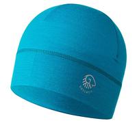 GIESSWEIN Bonnet Gamsstein Cyan One Size - Casquette de sous-vêtement en 100% Laine mérinos, Sports Beanie de vélo pour Hommes et Femmes, Compatible avec Les Casques