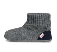 Giesswein Chausson Kramsach Kids Gris 33 - Chaussures de cabane pour Enfants Unisexes, Pantoufles en Feutre Chaud, Chaussons en Laine Haute pour Filles et garçons, antidérapantes