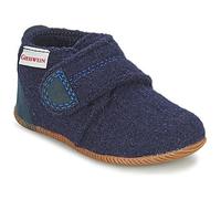 Giesswein Chaussons enfant filles OBERSTAUFEN Slim Fit Bleu 24