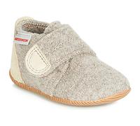 Chaussons enfant garcons Giesswein OBERSTAUFFEN Beige 23