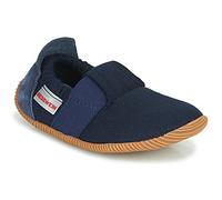 Giesswein Söll - Slim Fit Pantoufles Plates Mixte enfant Bleu foncé 548 34 EU