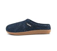 Giesswein Chaussons Veitsch – Pantoufles en feutre mixtes, semelle caoutchouc, océan 41