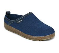 Giesswein Chaussons Wool Clog in Bleu 45
