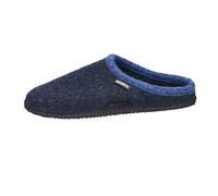 Giesswein Dannheim, Chaussons Mules Doublé Chaud Homme, Bleu (514 Nachtblau), 43 EU