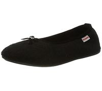 Giesswein Hohenau, Chaussons Doublé Chaud Femme, Noir (022 Schwarz), 38 EU