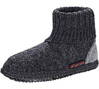 Giesswein Kramsach, Chaussons Montants Mixte Enfant, Gris (Nachtgrau), 28 EU
