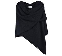 Giesswein Merino Lambswool Poncho - Jersey élégant en Maille Fine 100% Laine d'agneau, Ècharpe XXL, Cape et Poncho Doux pour Femmes, Tabouret pour l'été et l'hiver