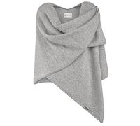 Giesswein Merino Lambswool Poncho - Jersey élégant en Maille Fine 100% Laine d'agneau, Ècharpe XXL, Cape et Poncho Doux pour Femmes, Tabouret pour l'été et l'hiver