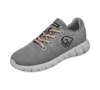 GIESSWEIN Merino Runners Men Gris 44 - Baskets Respirantes en Laine mérinos, Chaussures légères et pour Hommes, Semelle remplaçable