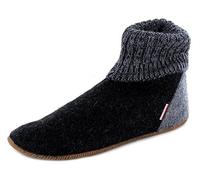 Giesswein Mixte enfant Wildpoldsried Kids Pantoufles Hautes, Anthrazit, 34 EU