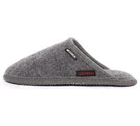 Giesswein Pantoufle Tino Gris 37 - Chaussons en Feutre, Pantoufles légères Unisexes, Chaussures pour la Maison, Mules Confortables pour Hommes et Femmes