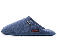 Giesswein Pantoufle Tino Jeans 35 - Chaussons en Feutre, Pantoufles légères Unisexes, Chaussures pour la Maison, Mules Confortables pour Hommes et Femmes