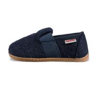 Giesswein Pantoufles Weidach océan 25 - Chaussons en Feutre Chauds pour Filles et garçons, Chaussons antidérapants à lanière élastique