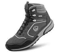 Giesswein Wool Cross X Alpine Femmes Gris 38 - Bottes de randonnée imperméables pour Femmes, Chaussures de Trekking en 100% Laine mérinos, Bottes de Montagne