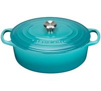 Cocotte SIGNATURE en Fonte Émaillée Ovale 31 cm CARAÏBES