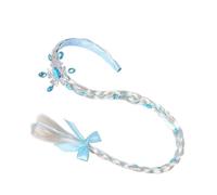 GIFANEO Bandeau Tressé Raiponce,Perruque Raiponce Perruque Princesse Enfant,Perruques Déguisement Fille, Princesse Perruque Enfant Fille, cadeaux de fête d'anniversaire