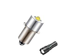 GifBasg P13.5S 3V 3W LED Bulb Replacement for Maglite 2D Flashlight, 3V LED Flashlight, Emergency Work Light, Easy Installation, Superior Brightness, Long Life (1)