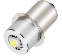 GifBasg P13.5S 3V 3W LED Bulb Replacement for Maglite 2D Flashlight, 3V LED Flashlight, Emergency Work Light, Easy Installation, Superior Brightness, Long Life (1)