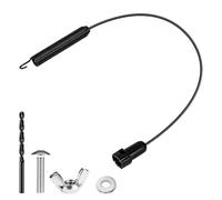 Gifeerory Câble de commande d'épandeur de pelouse, compatible avec Scotts Mini Broadcast Spreader, cordon de contrôle d'engrais de pelouse, câble de traction à levier de verrouillage de rechange pour