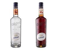 Giffard Liqueur Cacao Blanc 70 cl & Liqueur Amaretto - Liqueur Saveur Amande - Recette Française - Subtile et Gourmande - 70 cl