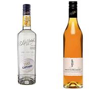 Giffard - Liqueur de Poire William - Recette Française - Fruitée et Puissante - 70 cl & Liqueur Abricot du Roussillon - Recette Française - Subtile et Gourmande - 70 cl