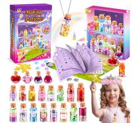 Gifitizi Kit de bricolage : kit de potion magique pour filles 6-12 ans, thème fantaisie, 20 pièces