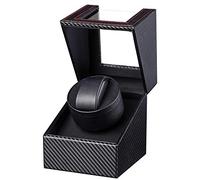 Gifort Watch Winders Remontoir à Montres,Enrouleur de Montre,Remontoir Automatique à boîtier de Montre en Cuir PU avec Un Moteur Silencieux